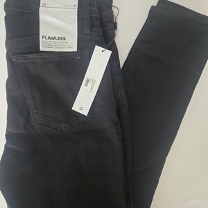 WOMENS NWT Joe’s Jeans The Charlie High Rise Skinny Ankle Flawless Black 29